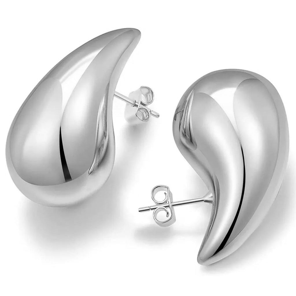 Aera Berlin Jewelry - Vega Chunky Drop Earring Sterling Silver Product Photo