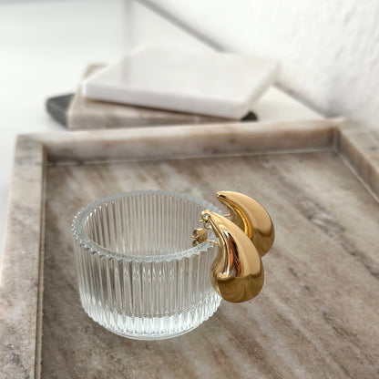 Aera Berlin Jewelry - Vega Chunky Drop Earring 18K Gold Plated Product Home Photo