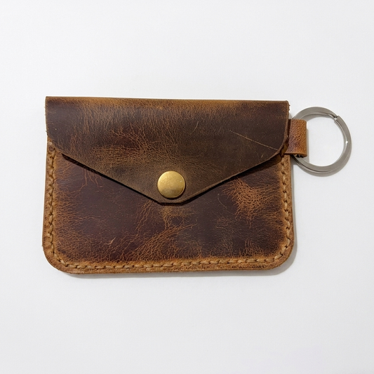 Arcturus Leather Handmade Tan Cardholder