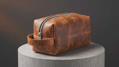 Antares Handmade Leather Dopp Kit