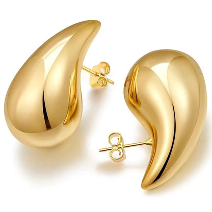 Aera Berlin Jewelry - Vega Chunky Drop Earring 18K Gold Plated Product Photo